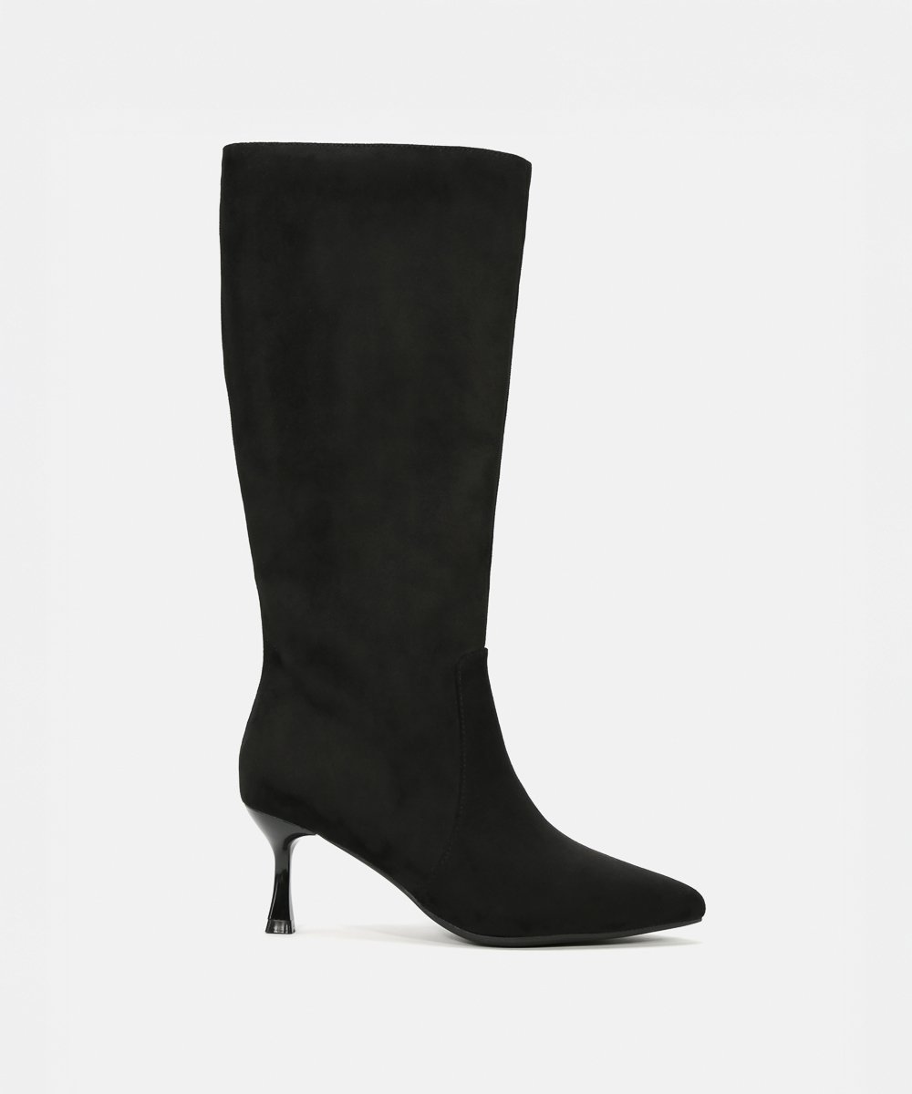 Botas altas tacón kitten